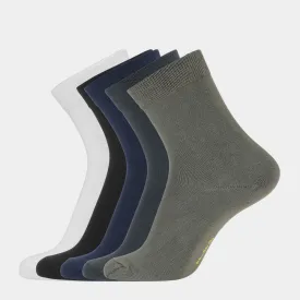 5 par multicolor bambus strømper (Low cut)