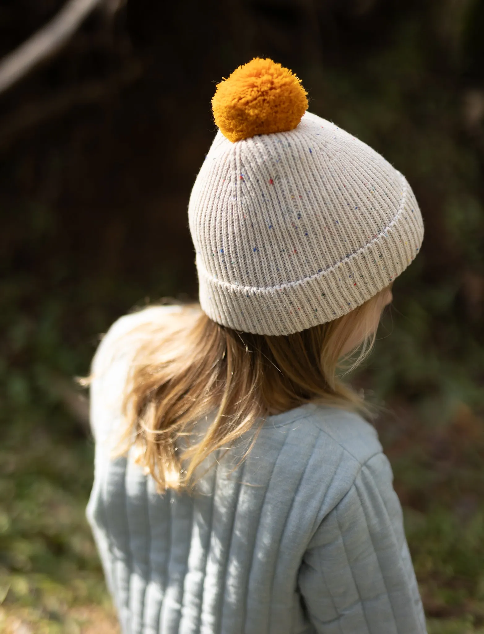 Acorn Como Beanie Oatmeal Speckle