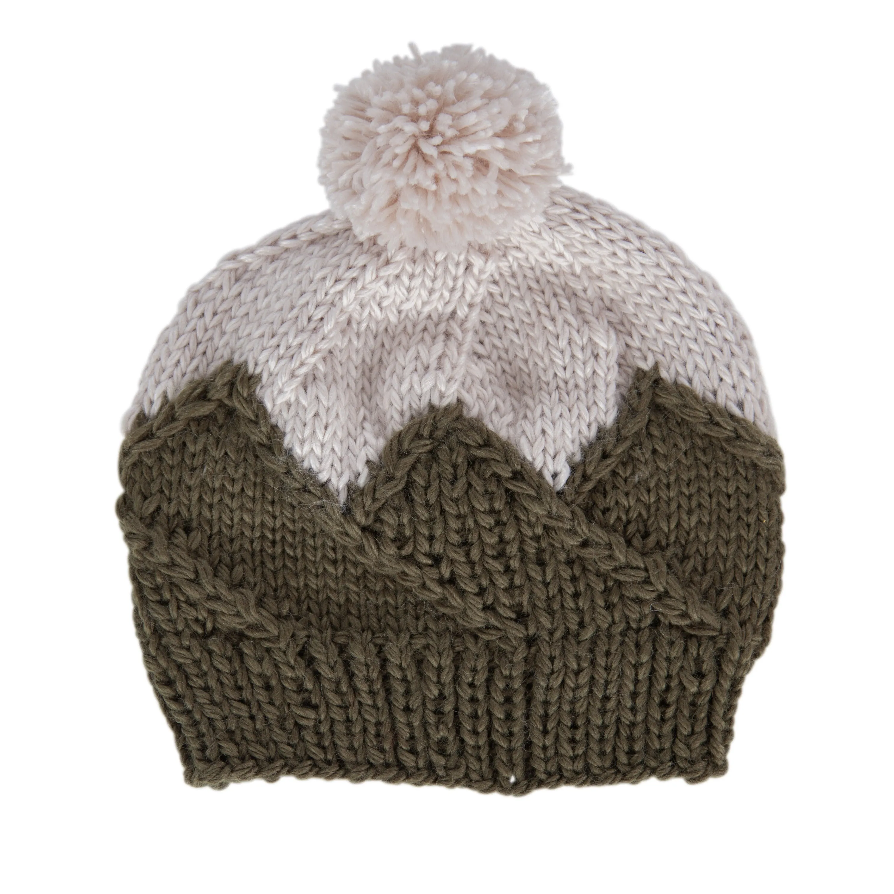 Acorn Mountain Top Beanie Khaki