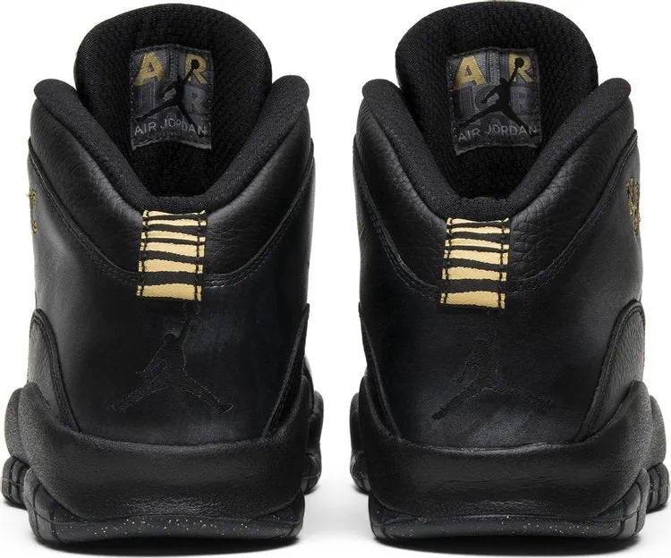 Air Jordan 10 Retro NYC Sneakers, Black