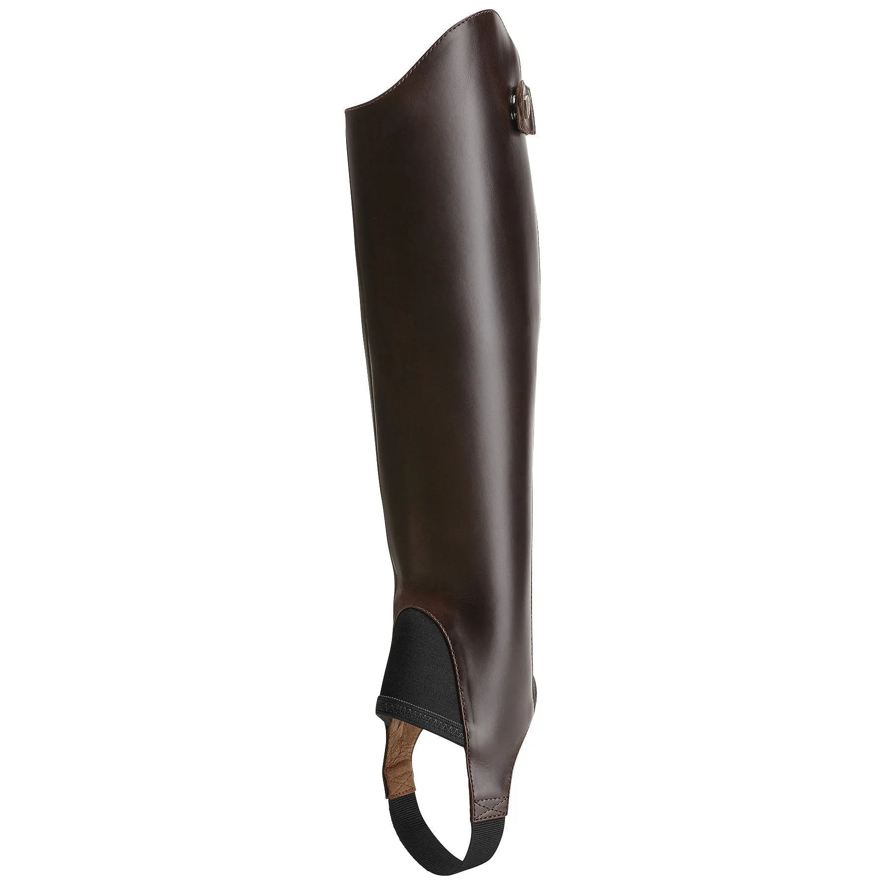 Ariat Close Contour Half Chap Wax Chocolate Large