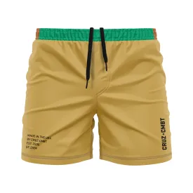 Base Collection men's FC shorts, camel multi