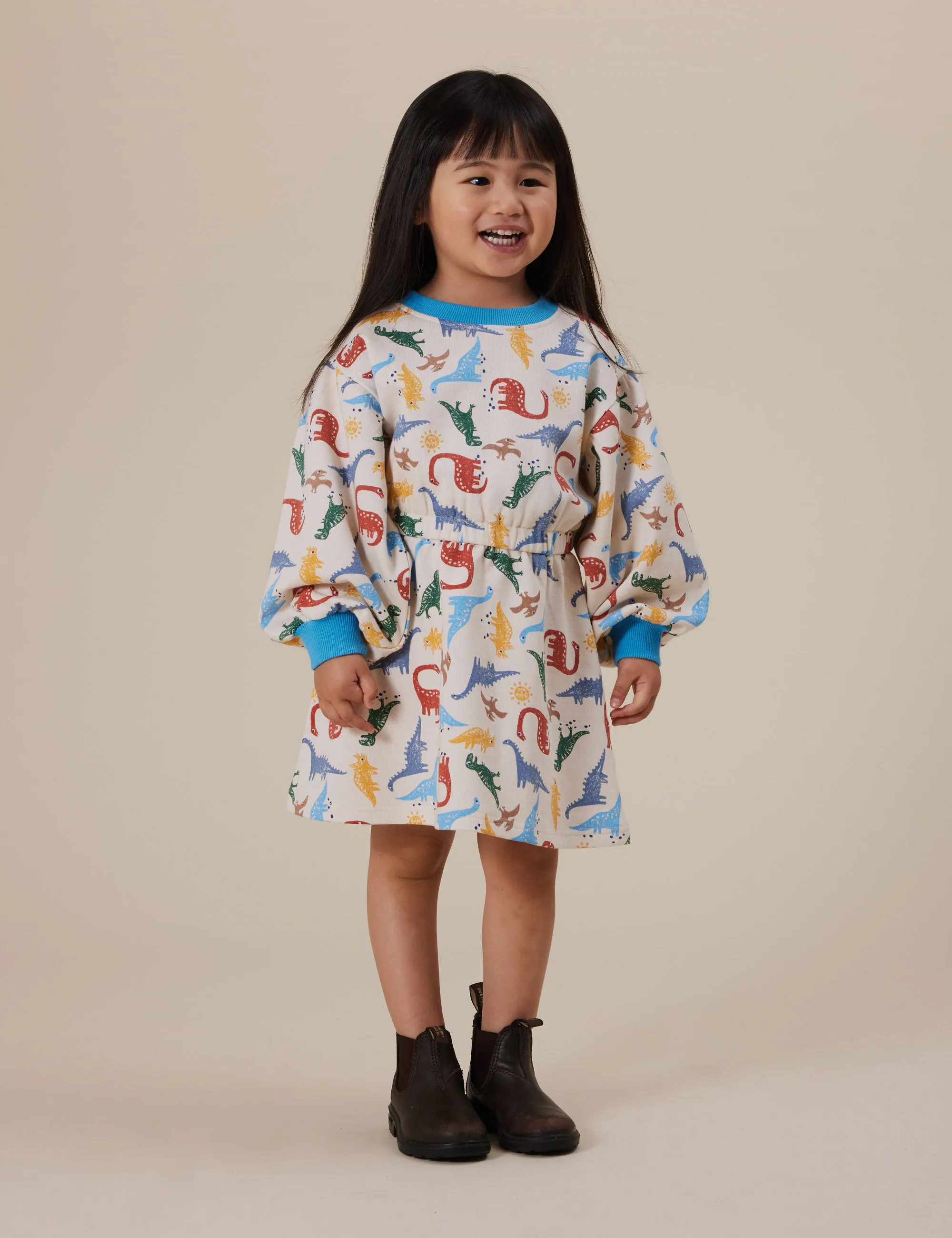 Goldie   Ace Leah Long Sleeve Dress Dino-Mite