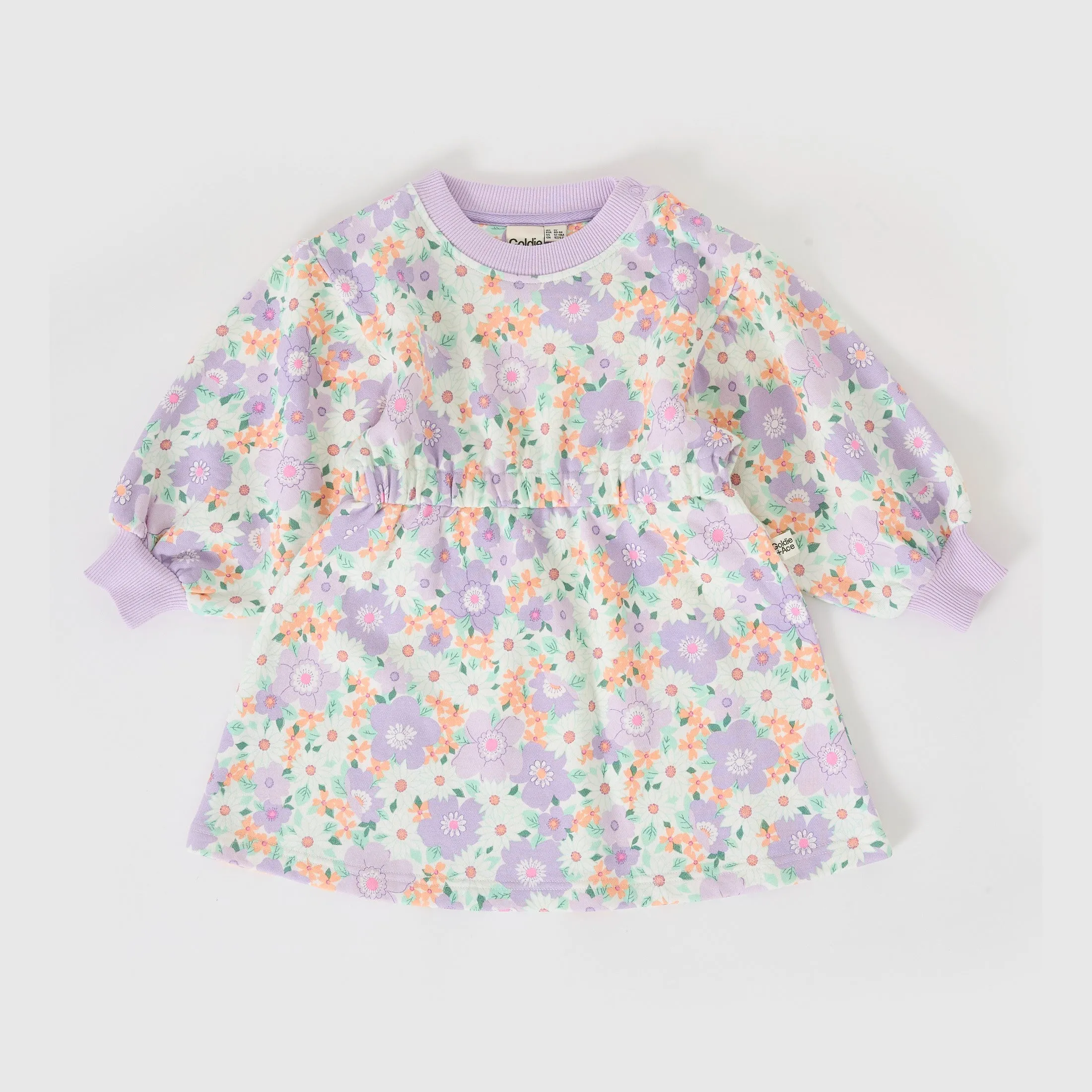 Goldie   Ace Leah Long Sleeve Dress Flora