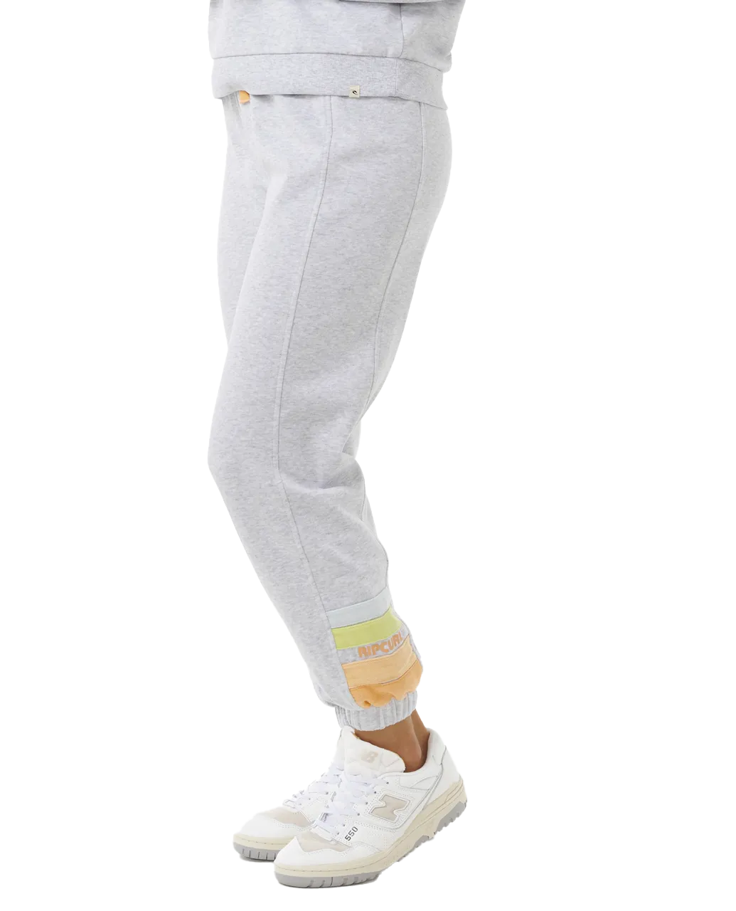 High Tide Joggers in Light Grey Marle