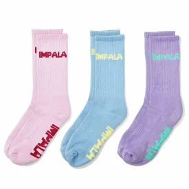 Impala - Skate Socks | Pastel (3pk)