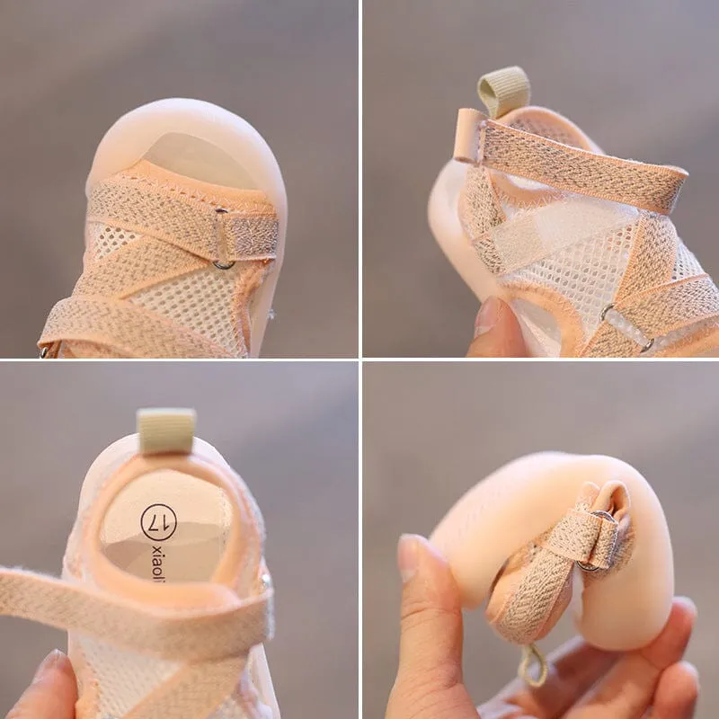 Jordan Mesh First Walker Baby Sandals
