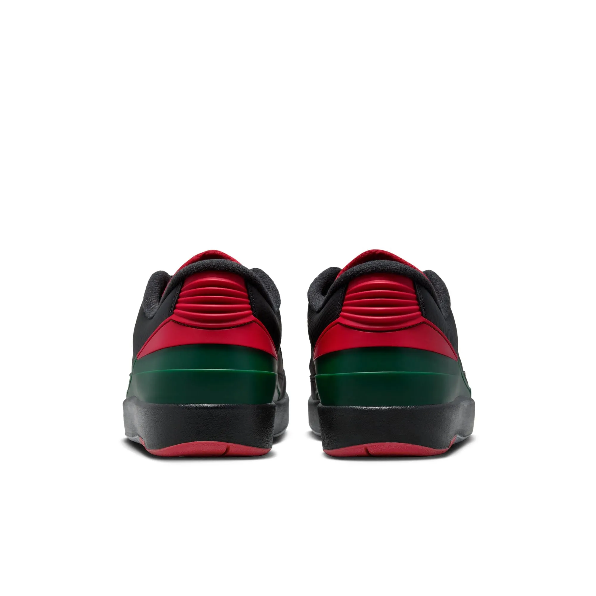 Men's Air Jordan 2 Retro Low - Black/Fir
