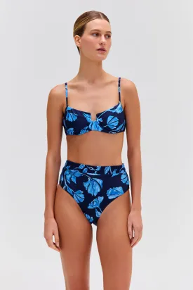 Nightflower High Cut Bikini Bottom
