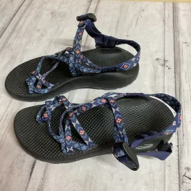 Shoes Flats By Chacos In Black & Blue, Size:8