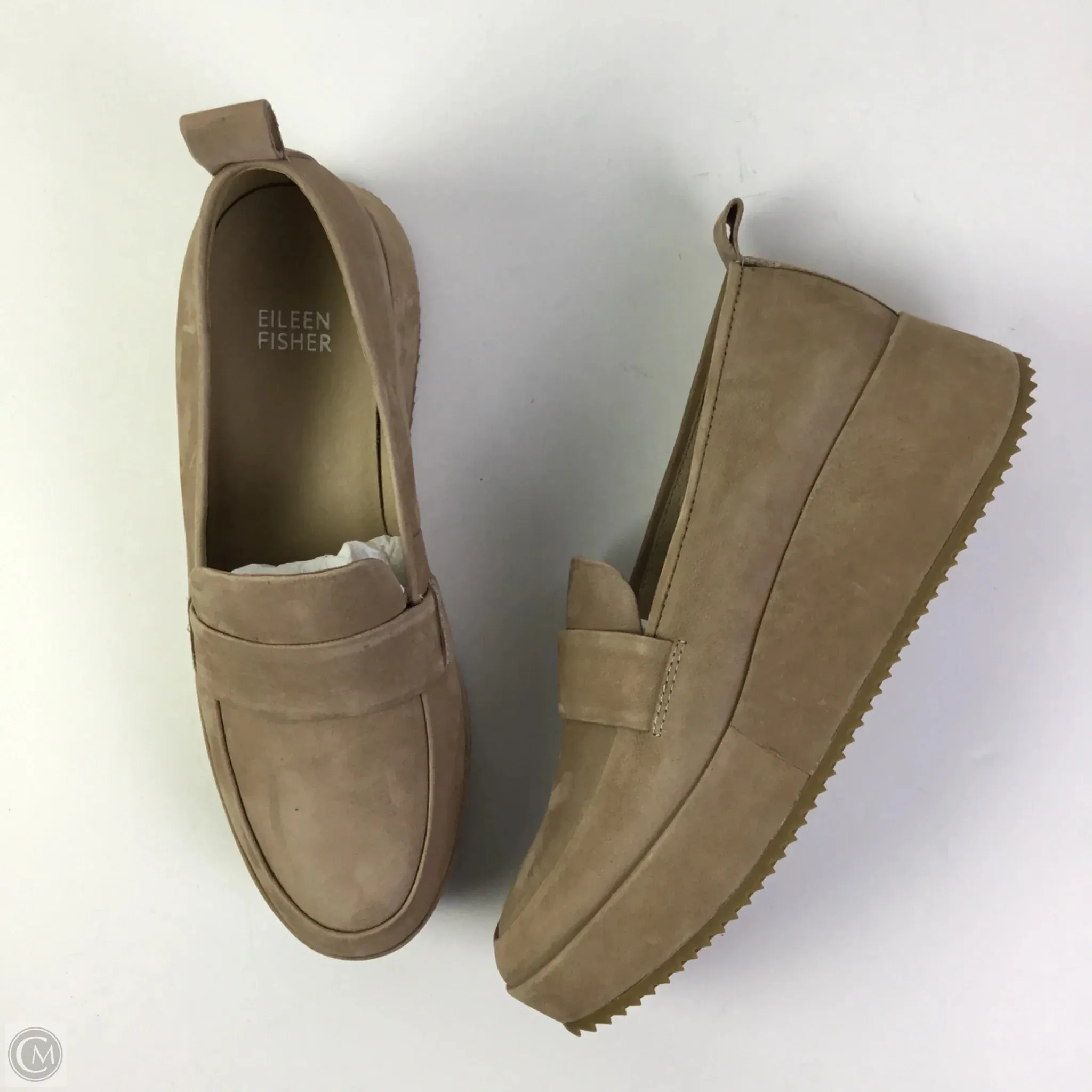 Shoes Flats By Eileen Fisher In Tan, Size: 7