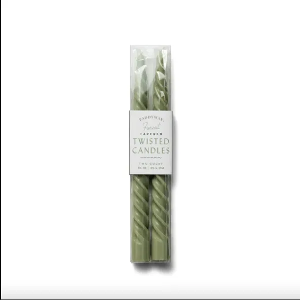 Twisted Flickering Taper 10"